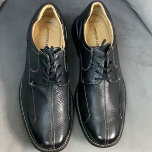 Johnston Murphy black laceup mens shoes